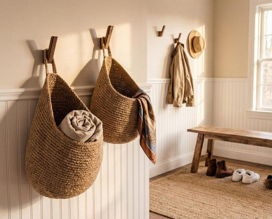 Handcrafted Wooden Wall Hook Minimalist Entryway & Home Decor